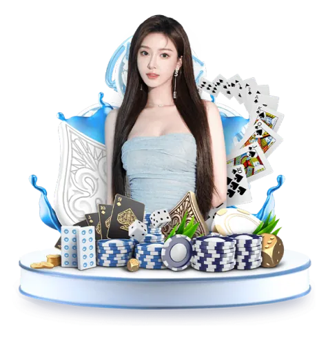 Hình ảnh bàn Baccarat tại Vipwin09 với các lá bài và chip cược